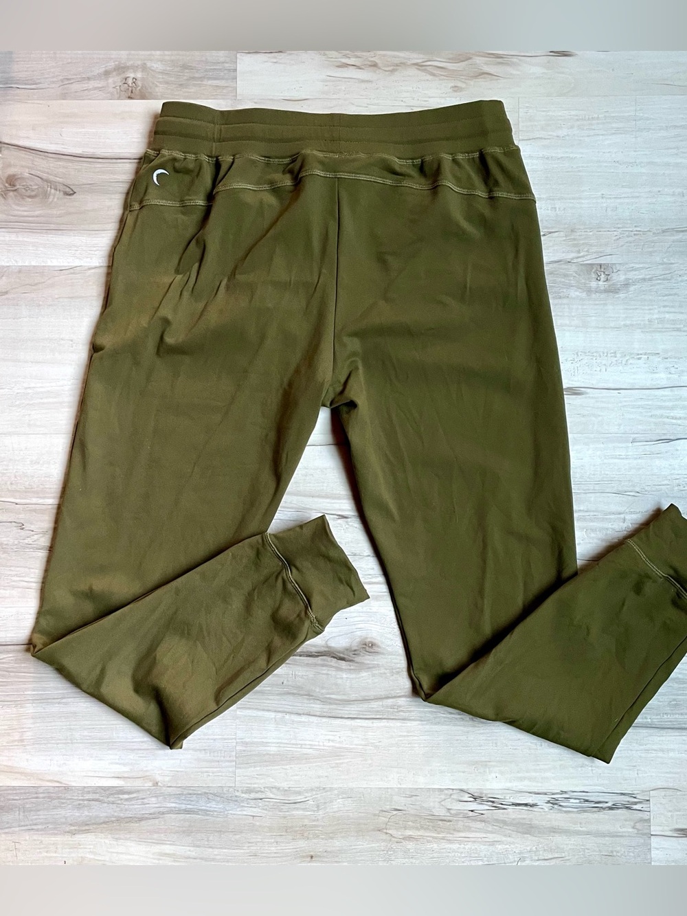 ZYIA Olive Green Track Joggers with Drawstring Waist Active set - Picture 10 of 16